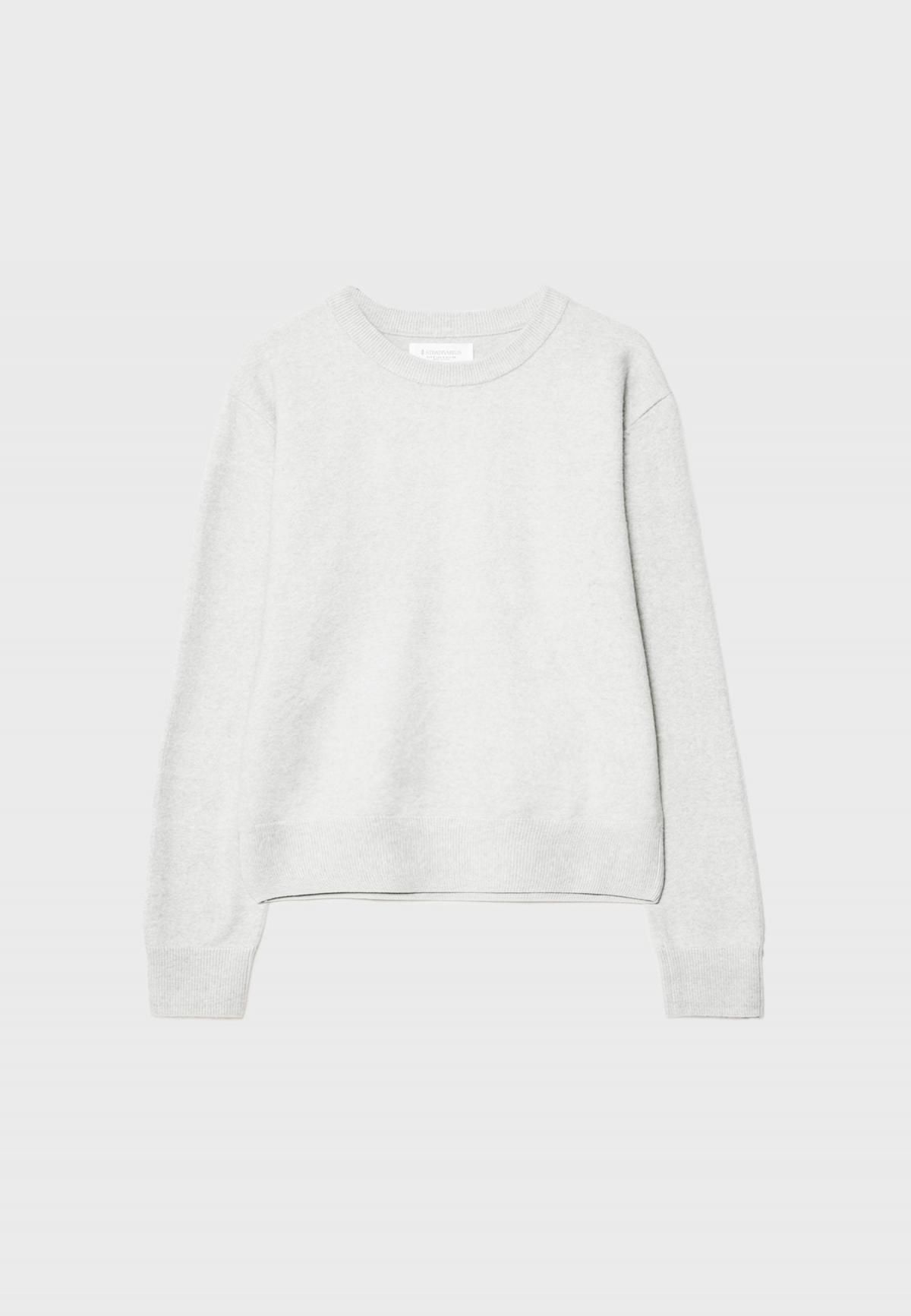 스트라디바리우스 소프트터치 베이직 라운드넥 니트 스웨터 5035/410 PEARL GREY - 메인 이미지
