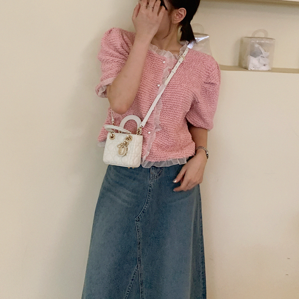 메르벨 데님 스커트 이미지 7