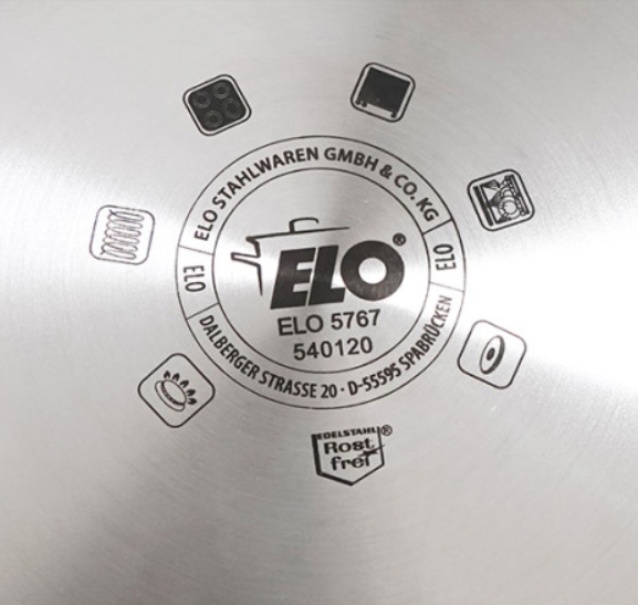 독일 ELO 레오니스 스텐 304 냄비세트 2종 3중바닥 양수 20cm 편수 16cm - 상세 이미지 4