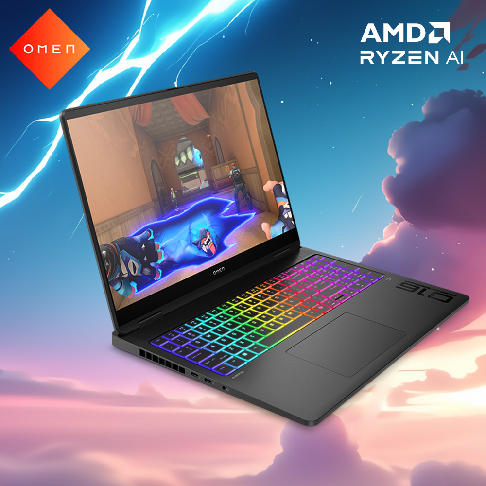 혜택가322만+한컴/HP 오멘 MAX 16-ak0013AX AI 9 HX375 RTX5070Ti 윈11 노트북