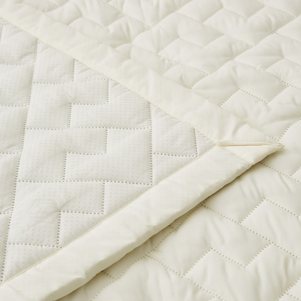 한일의료기 EMF 탄소매트 2 in 1 캠핑겸용 전기장판 전기요 크림 퀸 패드핏, 150x200cm