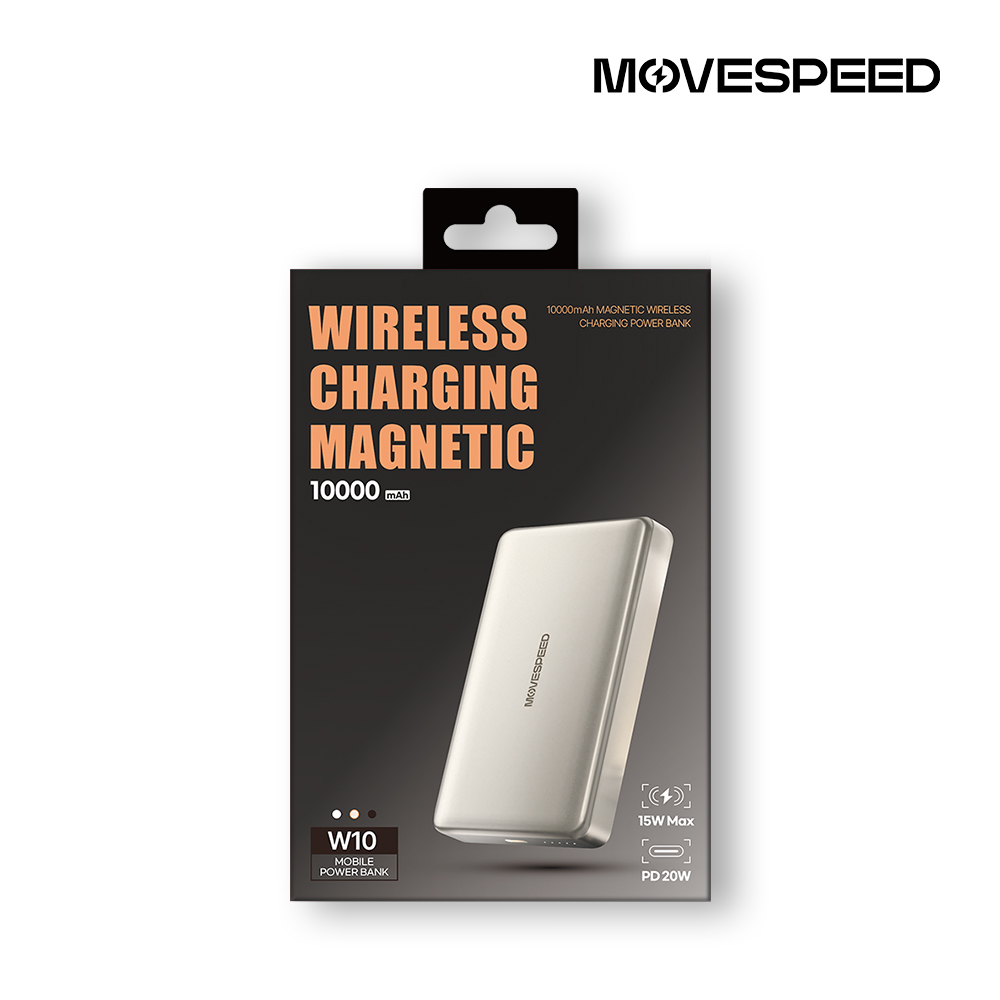 무브스피드 20W 맥세이프 무선 충전 보조배터리 10000mAh W10 - 상세 이미지 3