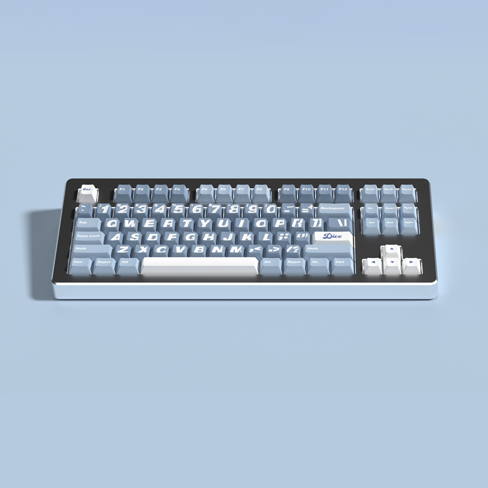 Soulcat PBT 염료승화 기계식키보드 체리 키캡 DICE 이미지 6