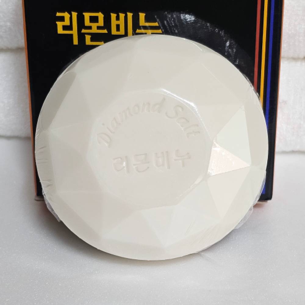 바이칼 다이아몬드 쏠트 화장을 한번에 아이와 함께쓰는 리몬비누 100g - 메인 이미지