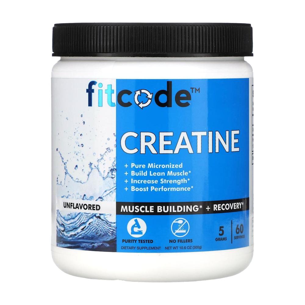핏코드 크레아틴 모노하이드레이트 무향 파우더 Creatine 300g - 상품 이미지