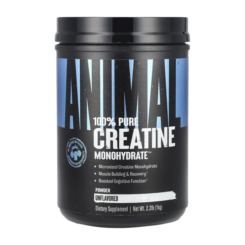 애니멀 크레아틴 모노하이드레이트 무향 파우더 Creatine 1kg - 상품 이미지