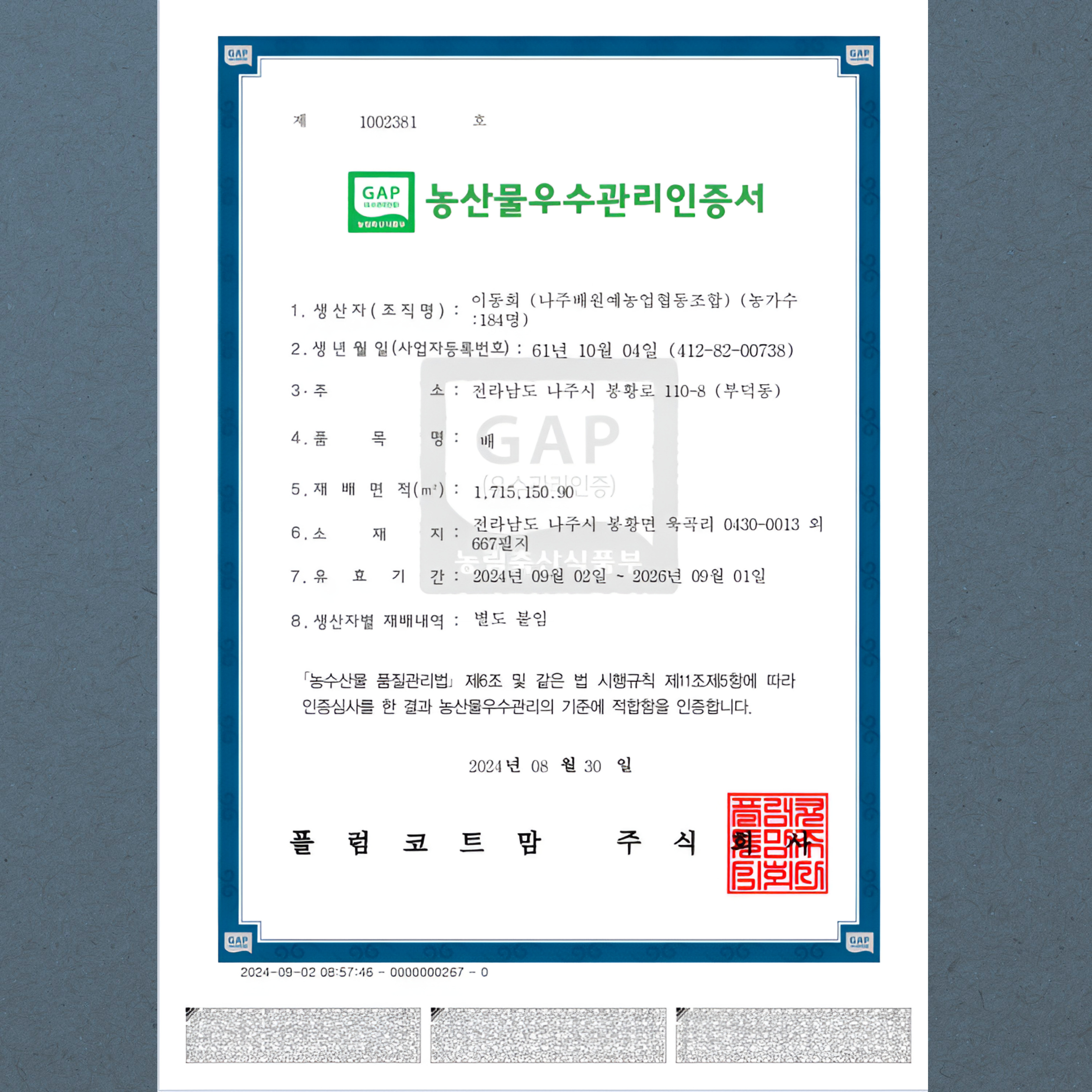 나주배 선물세트 신고배 5kg 가정용 햇배 선물용 산지직송 - 상세 이미지 4