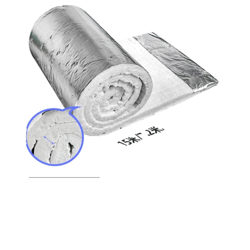 내화 충진재 보온 단열재 보일러 두께 배관 충전재 알루미늄 고온 절연 단열 무호일 10mm (61CMx1m) 1개 - 상세 이미지 4