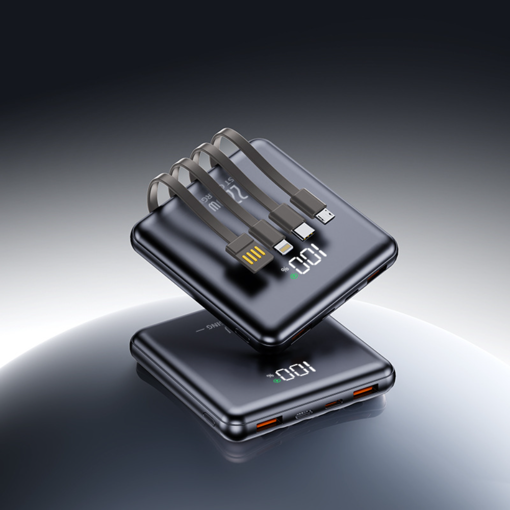 일체형 고속충전 미니 보조배터리 10000mah 기내반입 대용량 보조배터리 아이폰 갤럭시 제품 이미지