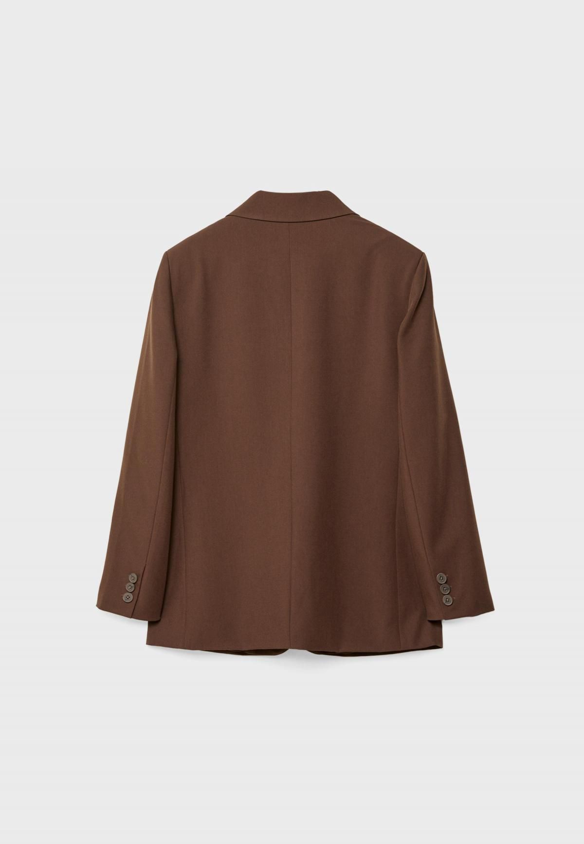 스트라디바리우스 오버핏 클래식 브라운 테일러드 재킷 5910/571 BROWN - 상세 이미지 2