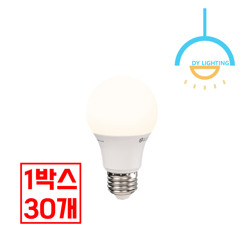 LED 전구 램프 벌브 8W, 주백색, 30개 - 메인 이미지