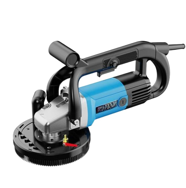 시멘트바닥 연마기 샌딩기 시멘트 연삭기 콘크리트 면갈이 5800w 세트 거친 6단계 디스크 A - 상품 이미지