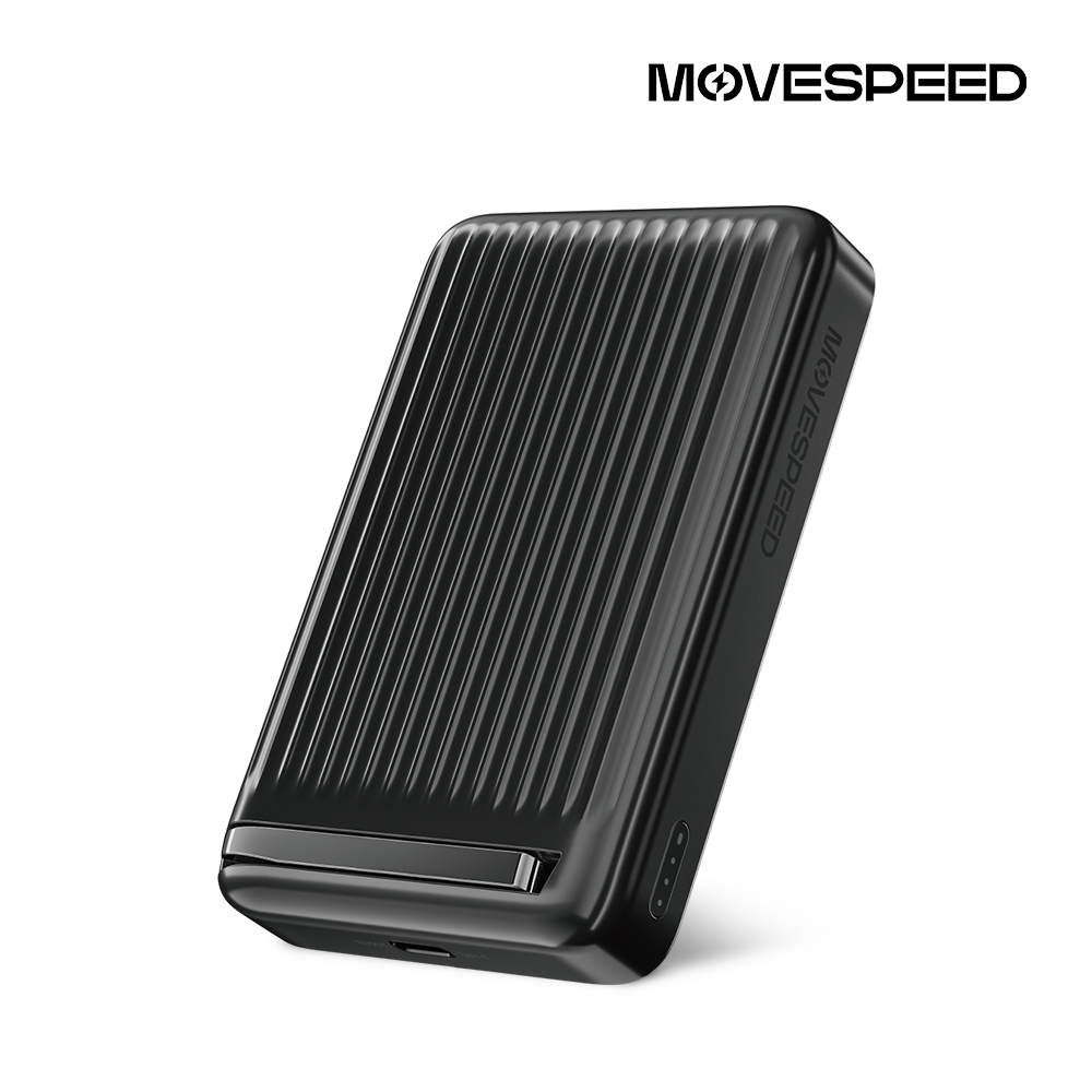 무브스피드 Qi2 30W 맥세이프 무선 충전 스탠드형 보조배터리 10000mAh MSP03 - 상세 이미지 4