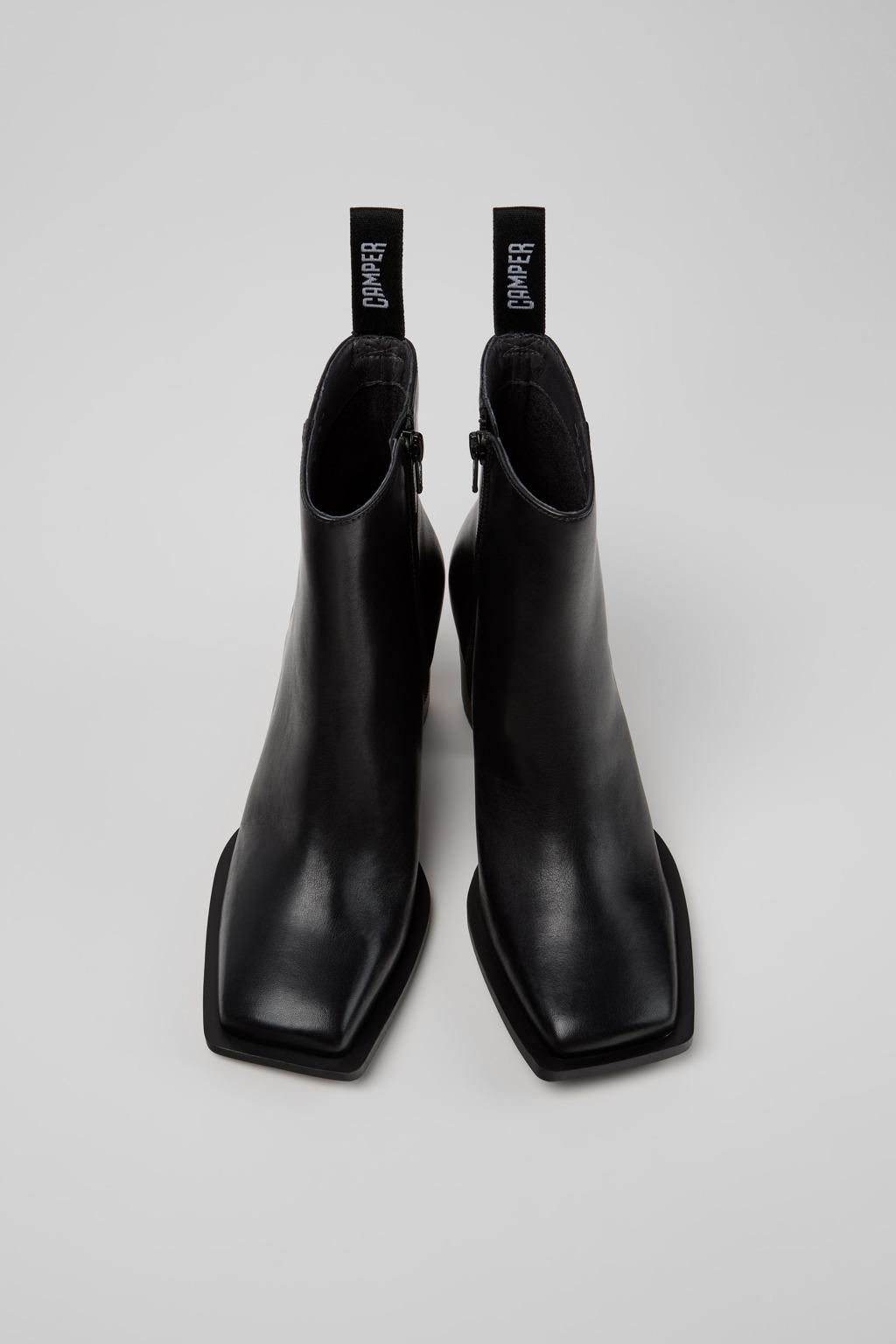 캠퍼 트렌디 스퀘어토 힐 앵클부츠 Karole K400581-011 BLACK - 상세 이미지 4