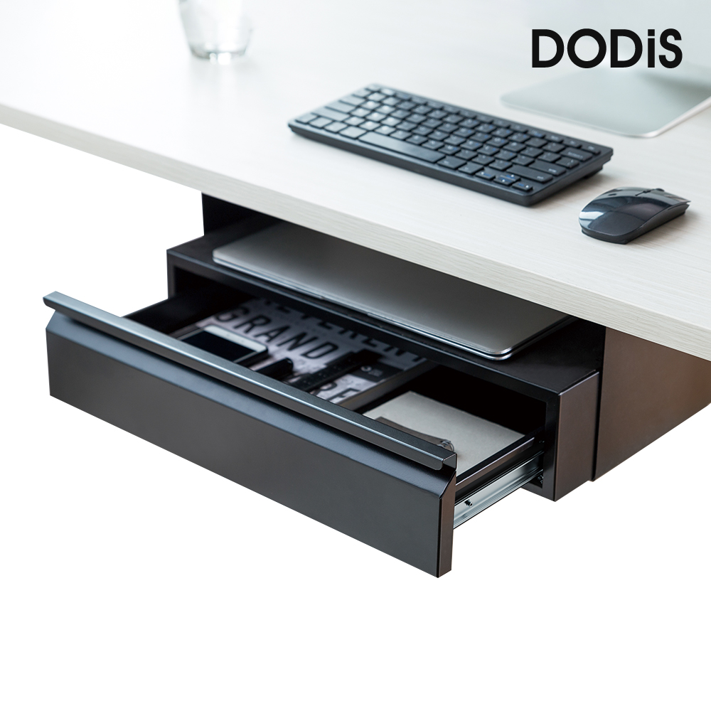 스마트 작업대 부착식 서랍 데스크테리어 데스크 오거나이저 슬라이딩 도어 히든 서랍