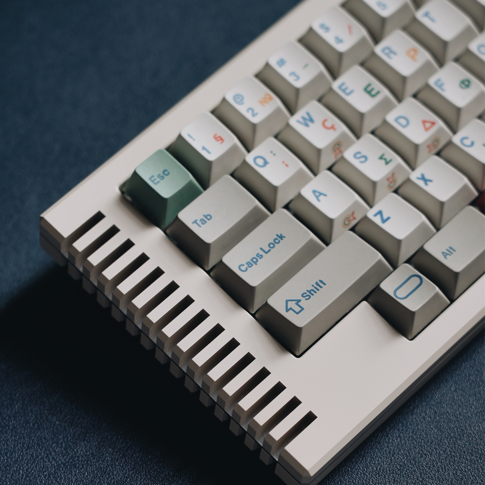 Soulcat PBT 염료승화 기계식키보드 체리 키캡 레트로 9009그리스 이미지 6
