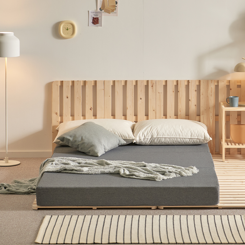 세인트블랑 허리에좋은 에어로셀 토퍼 3단 접이식 매트리스 7cm MS