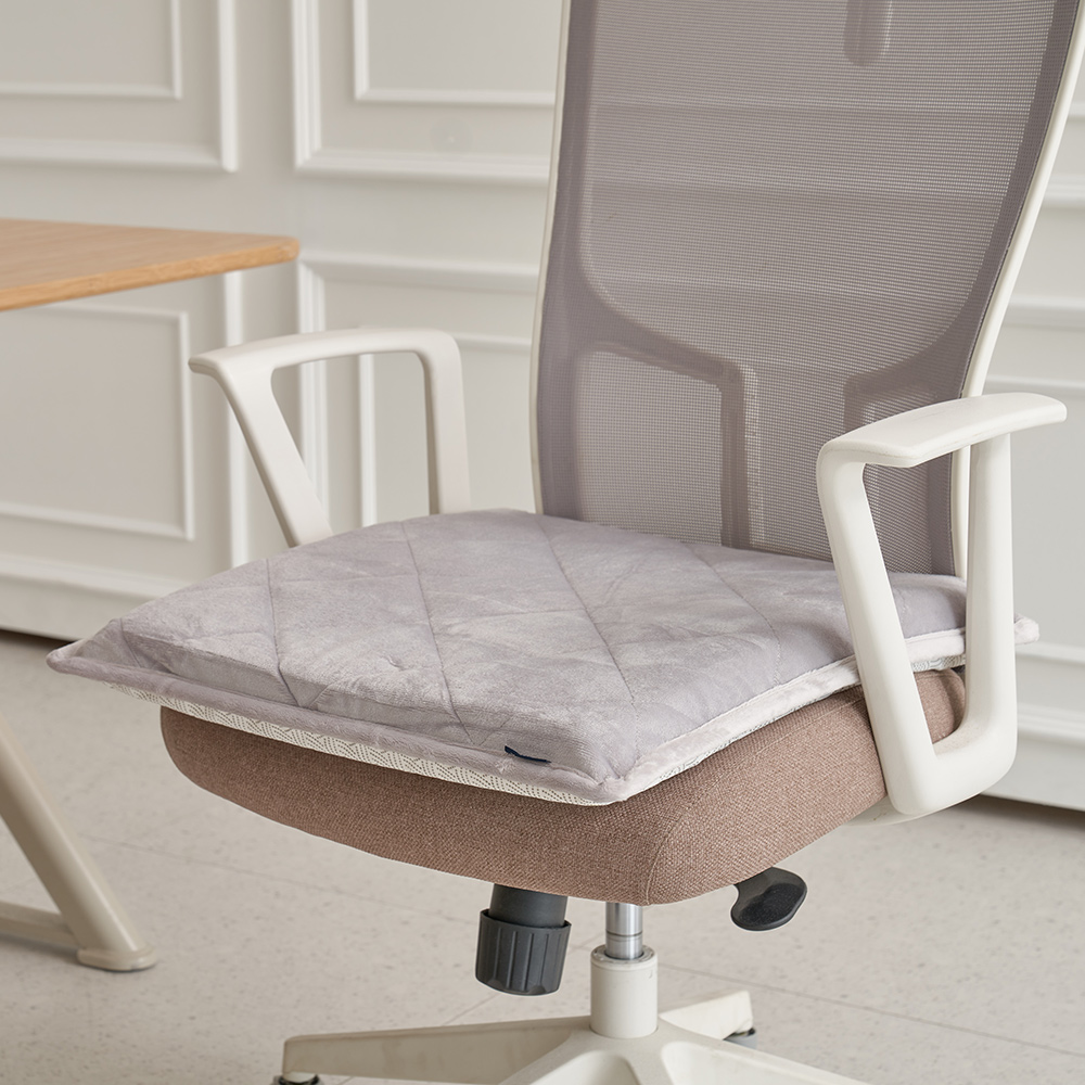 라텍스 방석 사무실 의자방석 수험생 키높이 두꺼운 쿠션 단품 3cm M 에어매쉬