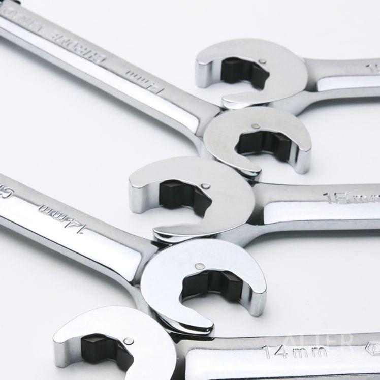 스패너 수공구 만능 렌치 래칫 랜치 조합 엔드 오픈 21mm 이미지 6