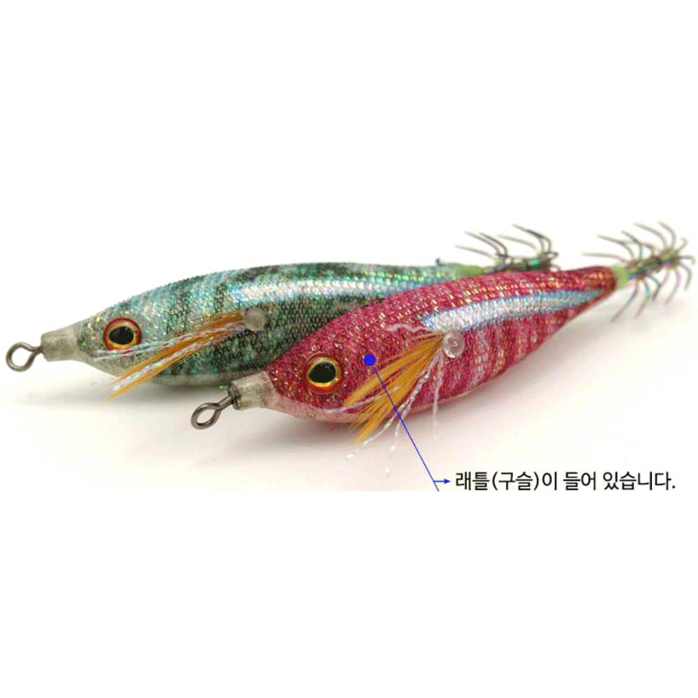 트리플 이카마린 조개트릭 갑오징어 수평 에기 에깅 슷테 소라, 7.5cm - 상세 이미지 5