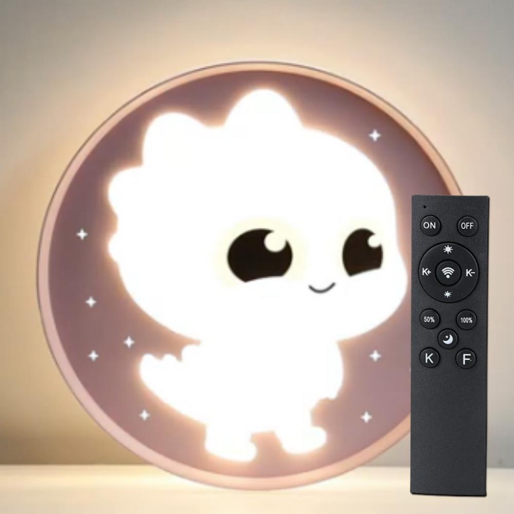 리모콘 아이 방 LED 유아 방 조명 공룡