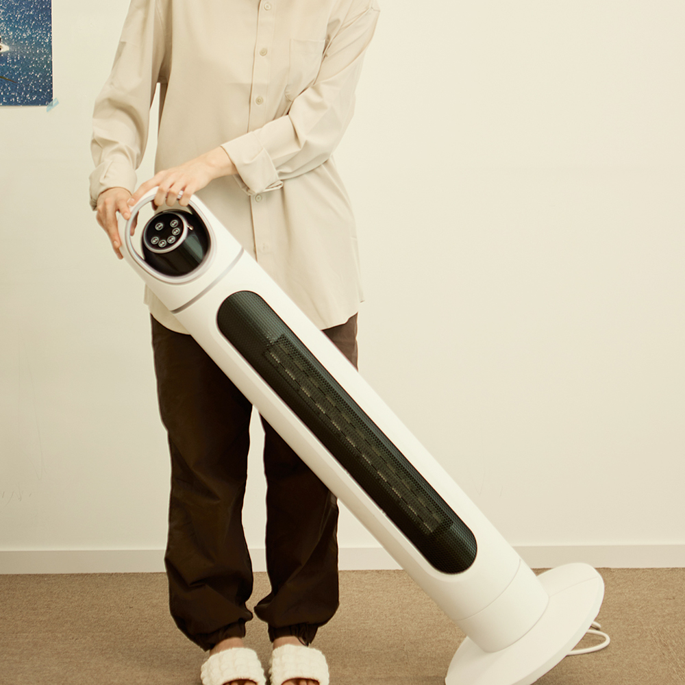 휴엘 온풍기 전기 PTC 가정용 사무실 난방기 저소음 휴엘온풍기 1개 - 상세 이미지 5