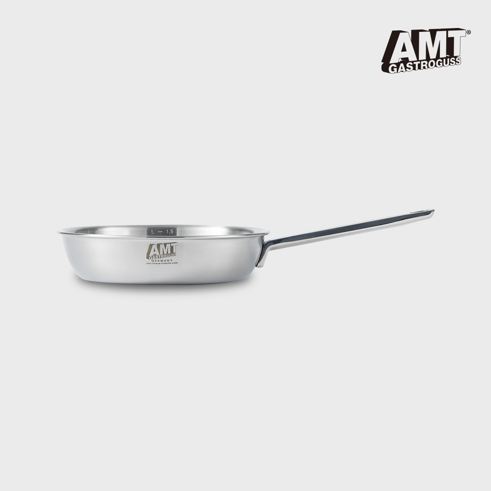 독일 AMT 프로 후라이팬 316Ti 통5중 스텐팬 인덕션 스텐후라이팬 소테팬 26cm