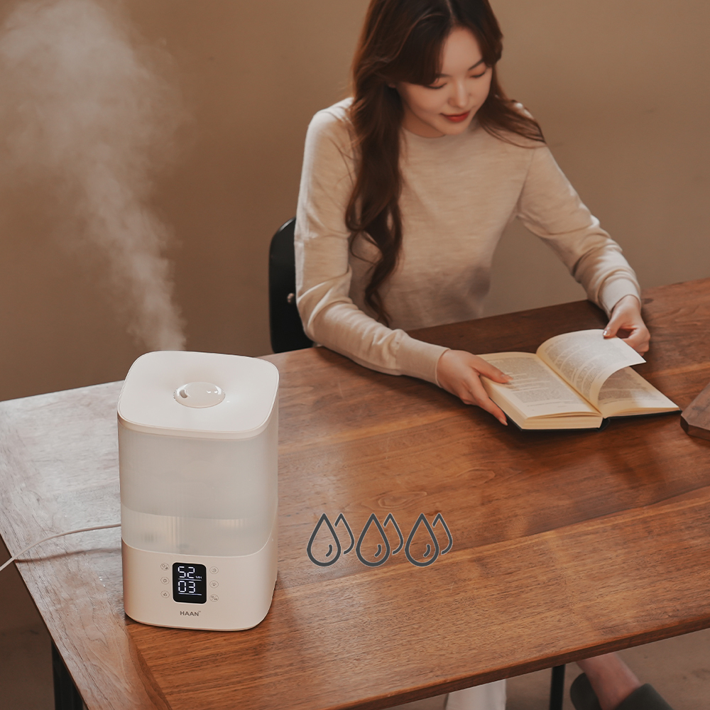 한경희 복합식 가습기 4L 자동습도조절 UV살균 저소음 가정용 원룸 사무실용
