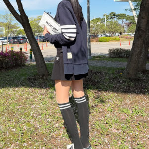 버디프로 골프스타킹 여성 투톤 UV차단 자외선차단 레깅스 스타킹 운동러 솔직 후기 | 실사용 리뷰 - 상품 이미지 2