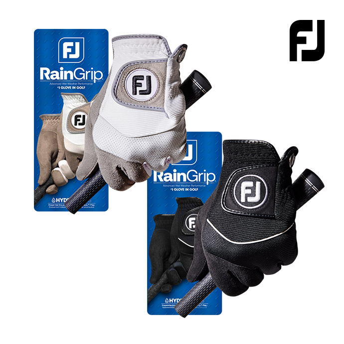 풋조이 2025 NEW 레인그립 여성 합피 양손 골프장갑