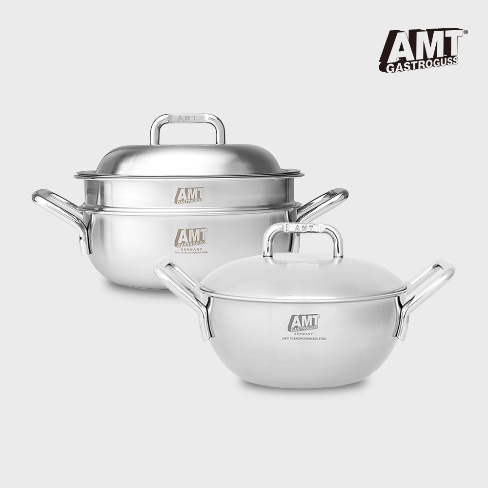 AMT 샤프 2종 냄비 세트(양수웍 20cm, 멀티쿠커 22cm)