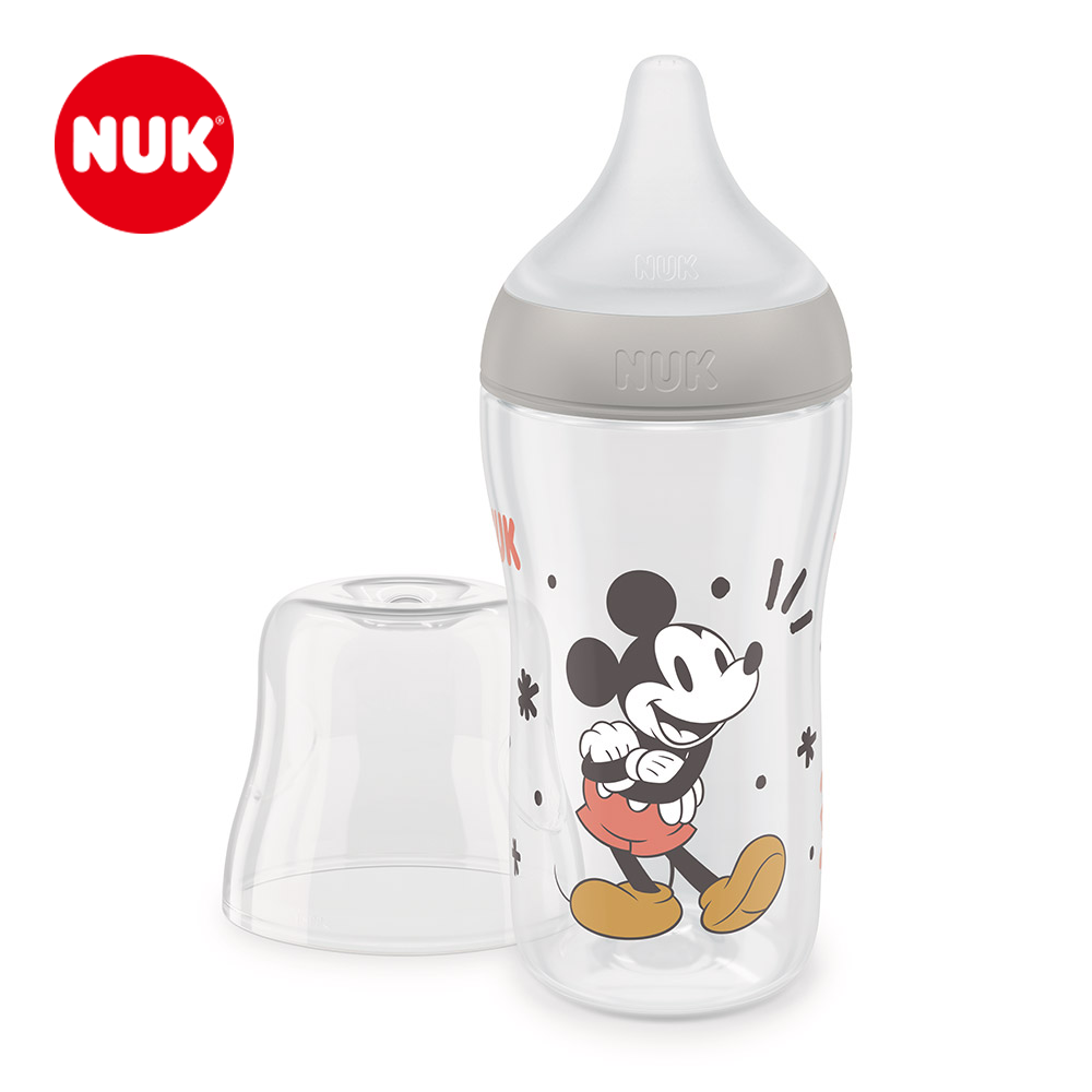 누크 퍼펙트매치 PP 젖병 260ml, 미키_M젖꼭지포함, 1개 - 상품 이미지