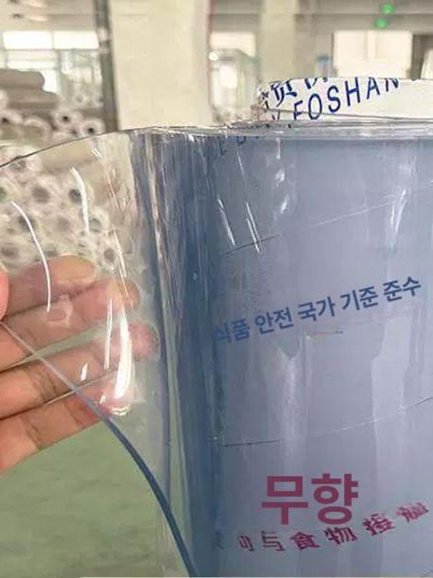 아크릴 깔판 매트 투명 직경 책상 실두께 식탁보 모유아 테이블보 무취 대형 폭 60cm 길이 8m 샌딩 2.6mm - 상세 이미지 4