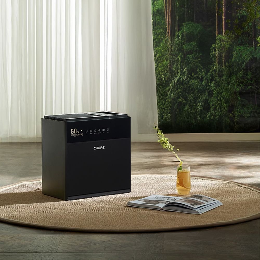 쿠오레 자연 기화식 대용량 가습기 세라믹 자연증발 공기청정 가정용 CHD-E15B/W