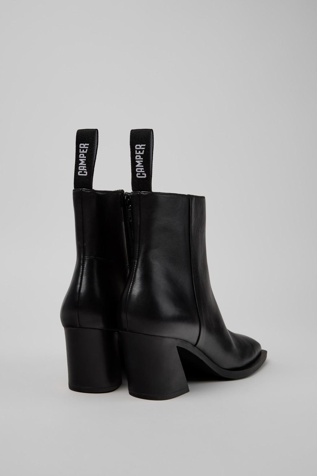캠퍼 트렌디 스퀘어토 힐 앵클부츠 Karole K400581-011 BLACK - 상세 이미지 3