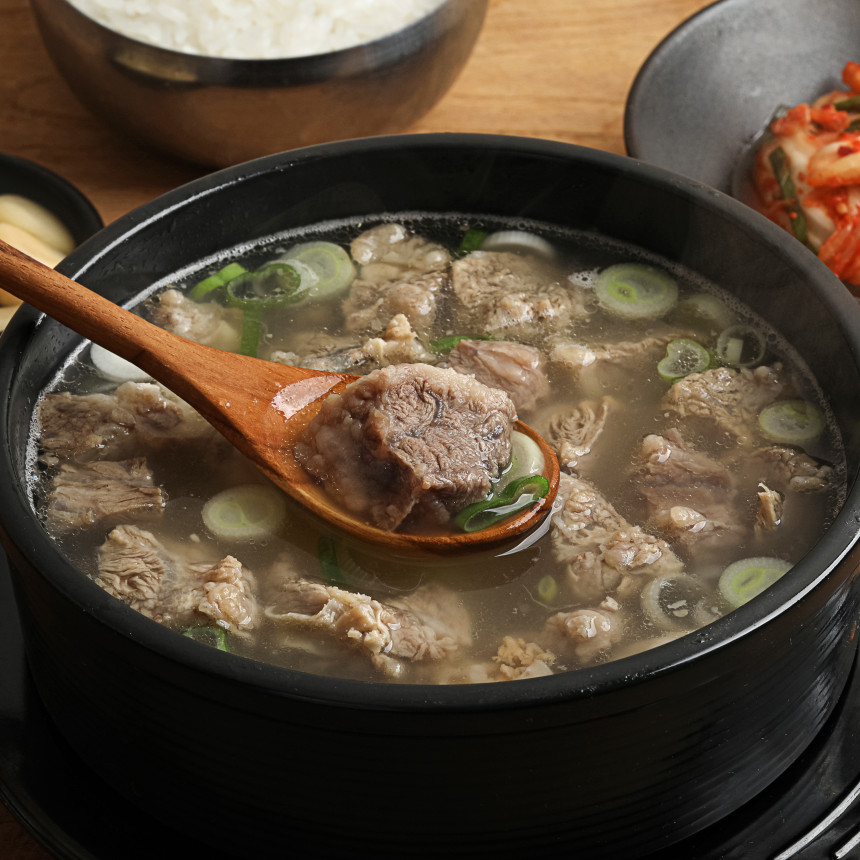 극소수 순살 소 갈비탕 1팩 뼈없는 보양식 맑은 사골 밀키트 간편조리 국밥 우사골 사진 2