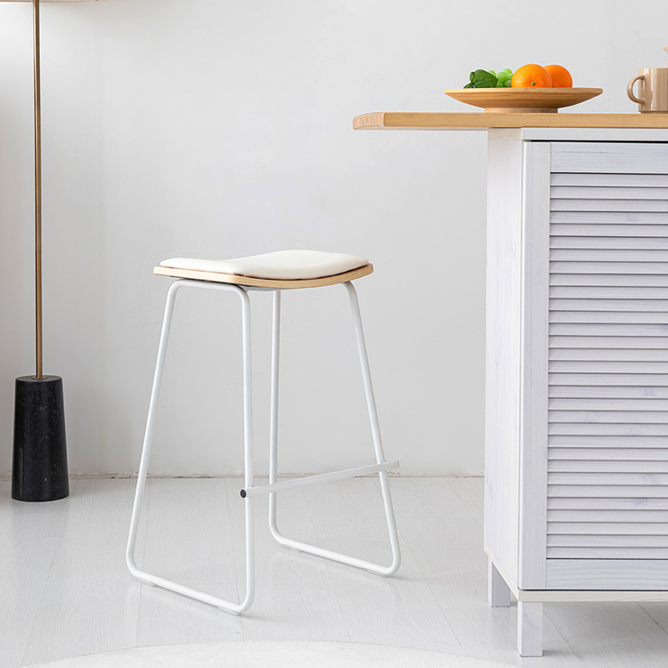 KUDDLE 쿠션 바스툴 H66 SM1076K 화이트 9752.4690