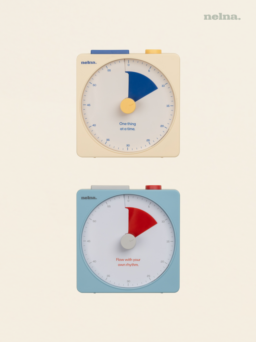 [2개이상구매할인] 낼나 포커스 온 타이머 구글 뽀모도로 시계 공부 타임타이머