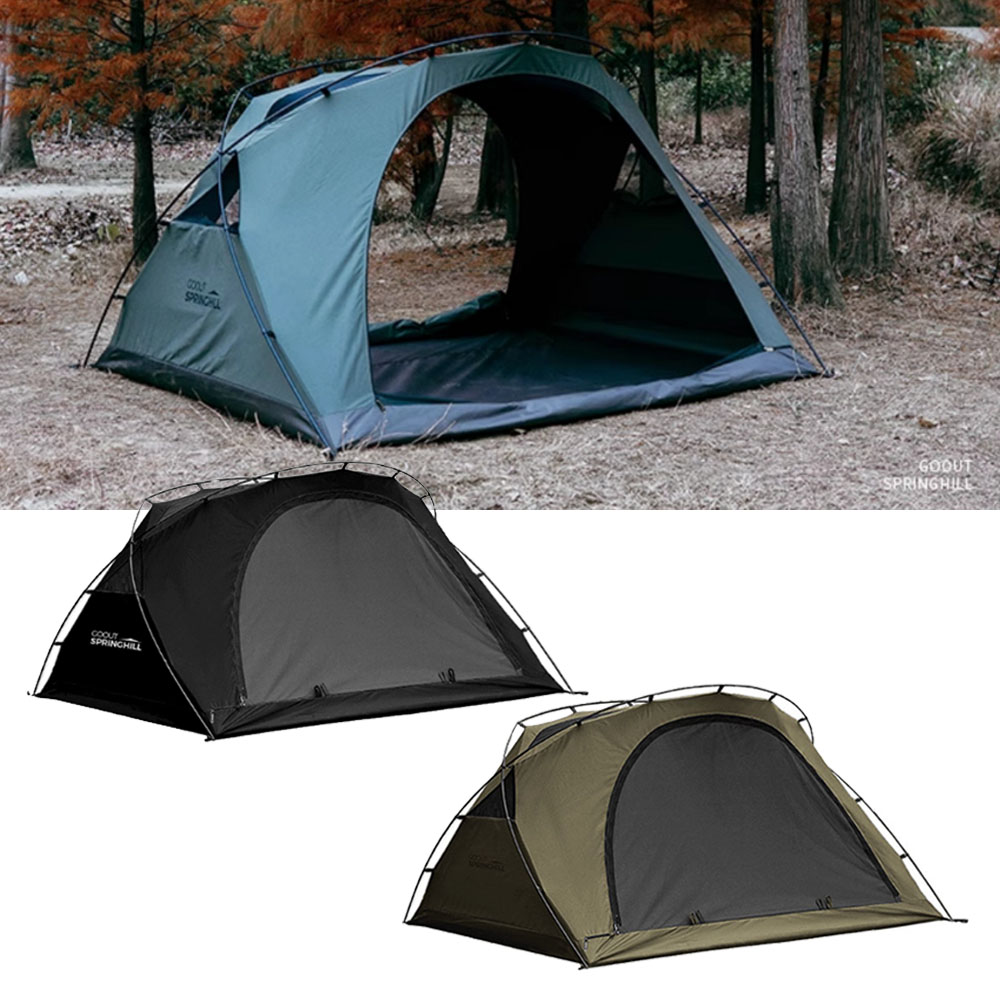고아웃 스프링힐 캠핑 텐트 면 오토캠핑 경량 차박 백팩킹 3인용