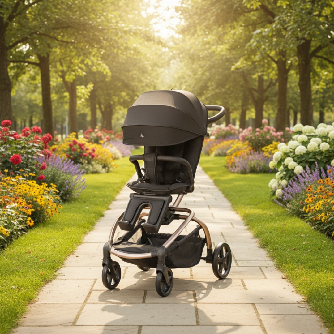 [누비앤타보] TAVO 트래블러 에스3 큰아이까지 등하원 트라이크 유모카 기내반입