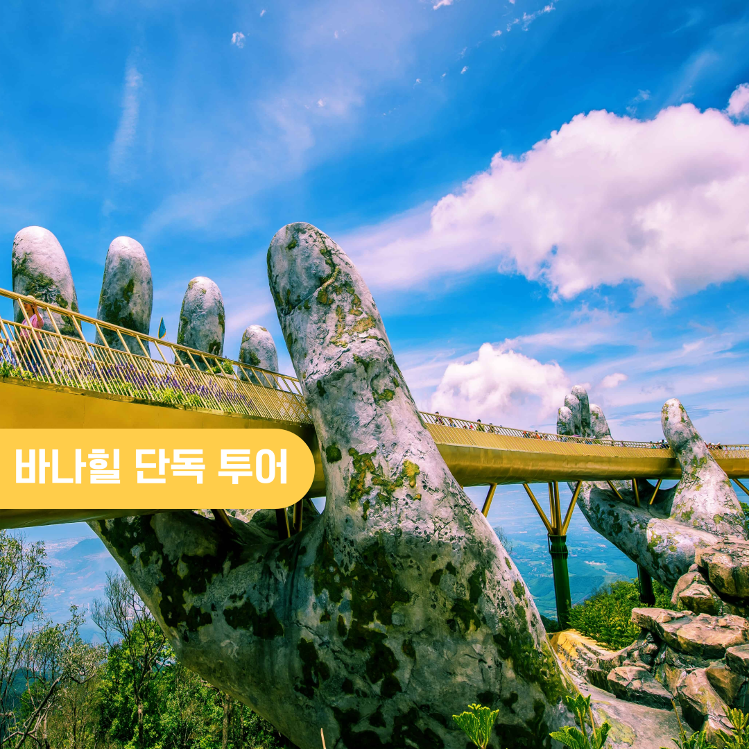 다낭 바나힐 단독 투어 왕복차량 입장권 케이블카 포함 QR티켓 - 상품 이미지