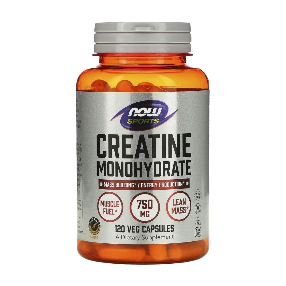 나우 크레아틴 모노하이드레이트 750mg Creatine 120정 - 상품 이미지