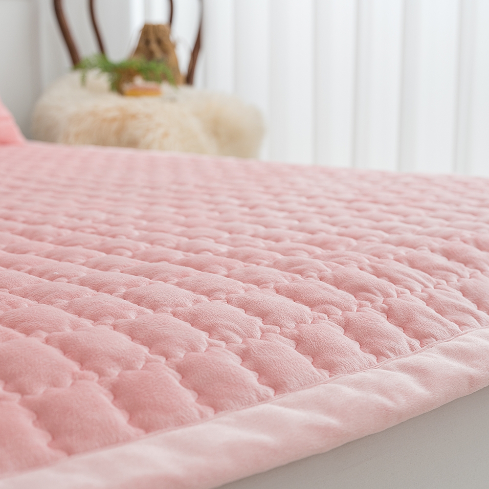 나라데코 밍크 극세사 부드러운 도톰한 겨울 밴딩 침대패드 SS