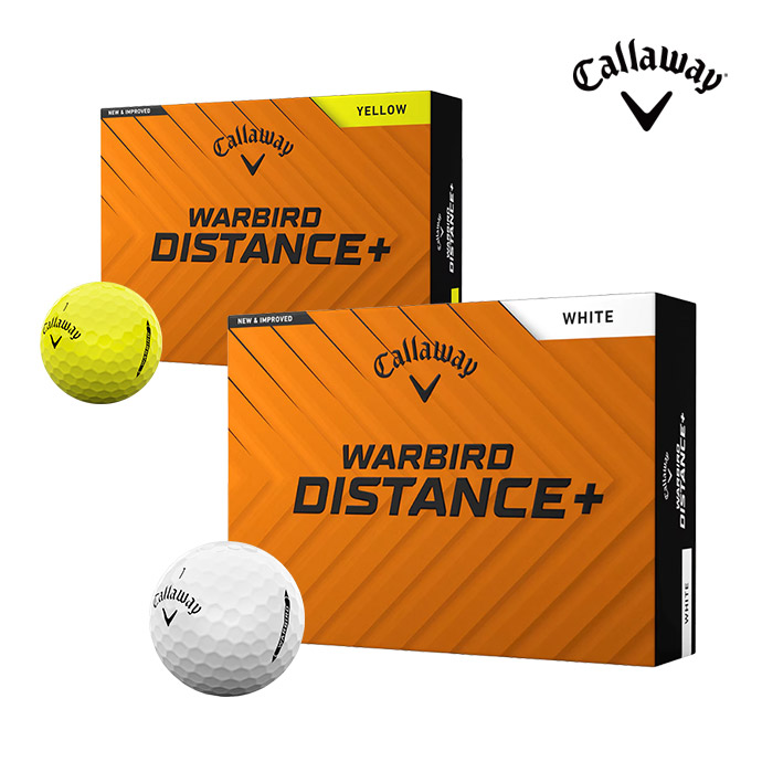 캘러웨이 2025 워버드 디스턴스 플러스 골프볼 2피스
