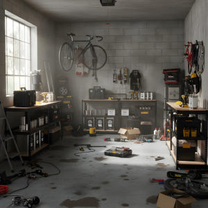 작업대 9T합판 포장 조립식 철제 무볼트 다용도 선반 다이 3003007... 실사용 후기 | 효과 있을까? - 상품 이미지 2