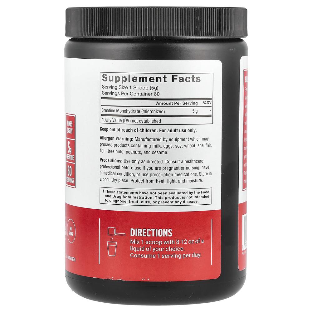 포스팩터 크레아틴 모노하이드레이트 무향 파우더 Creatine 300g - 상세 이미지 2