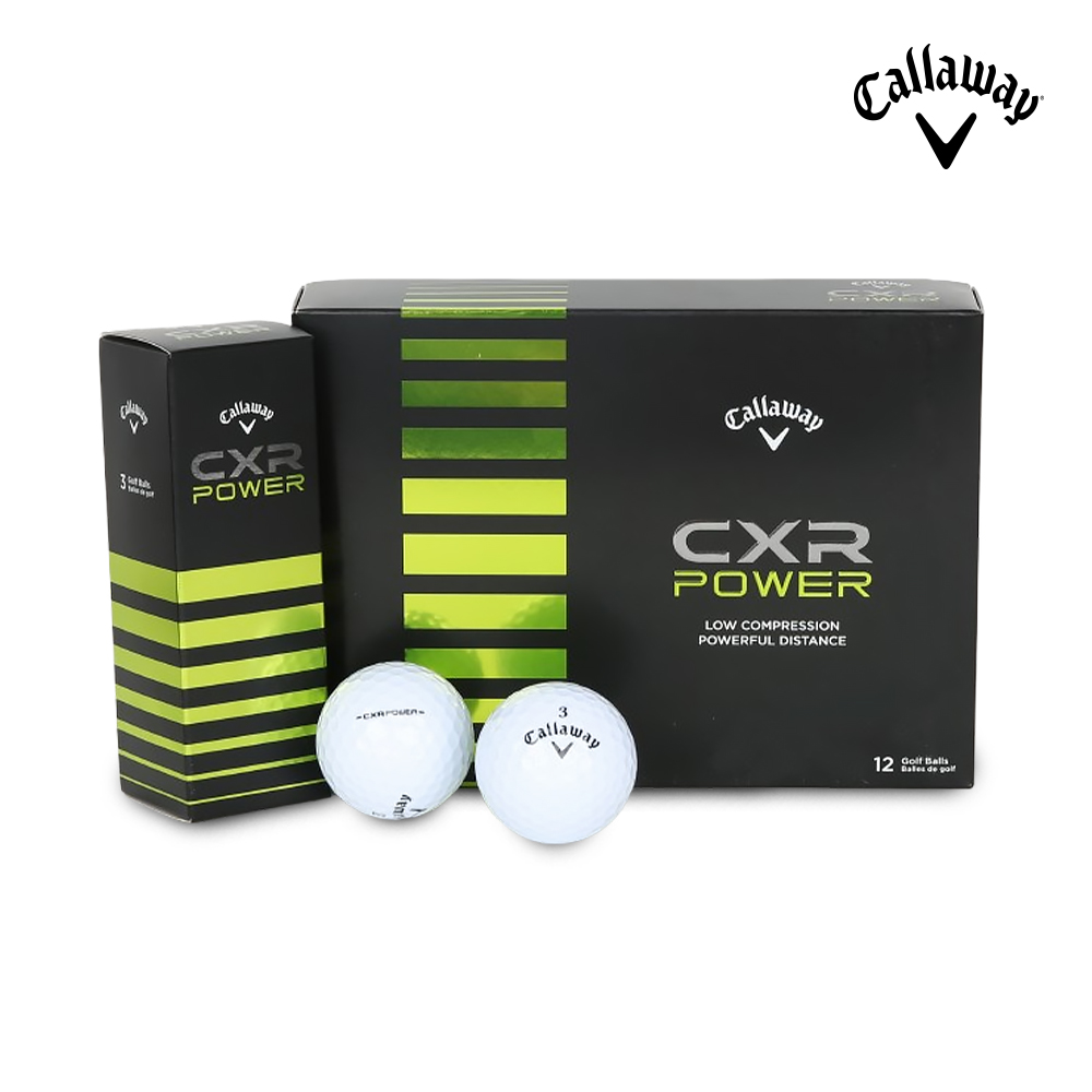 캘러웨이 CXR POWER 고반발 골프공 2피스