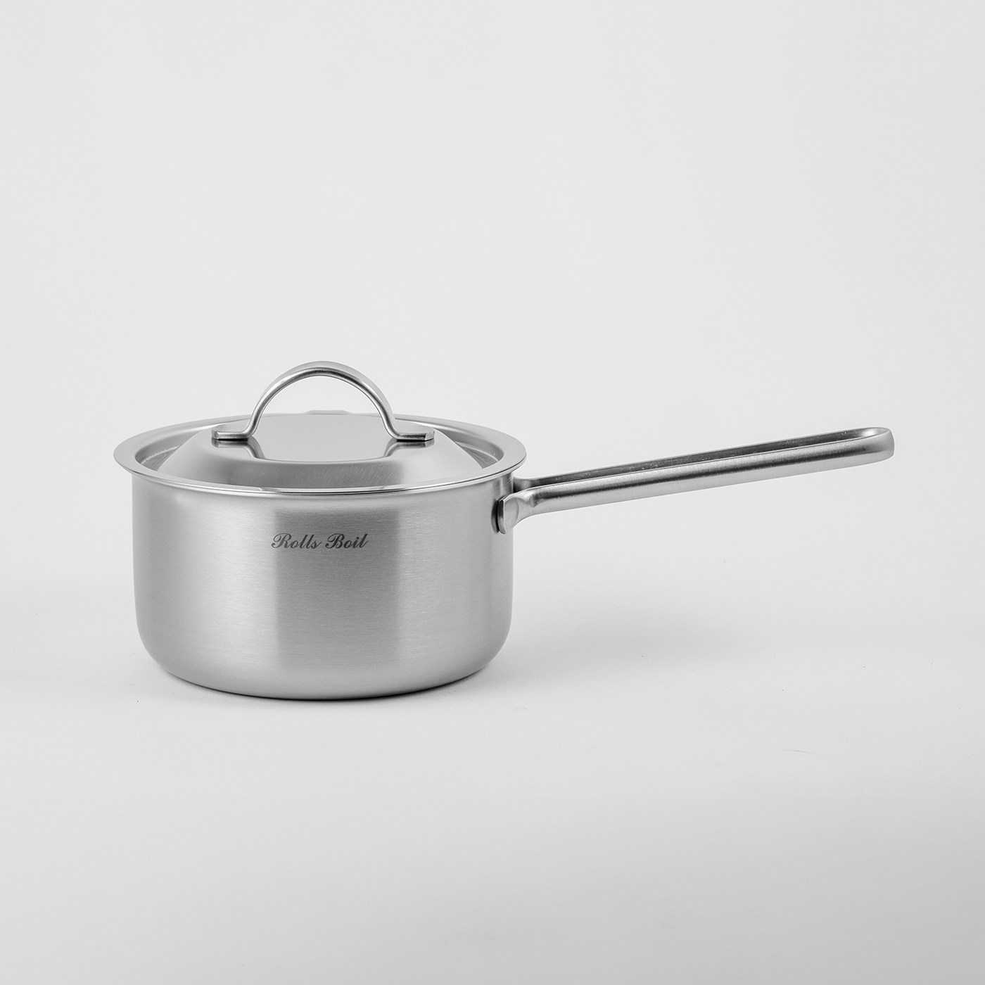 롤스보일 스텐 인덕션 국산 통3중 316L 라이트 편수 냄비 16cm+스텐뚜껑 / 포토리뷰 - 상세 이미지 2