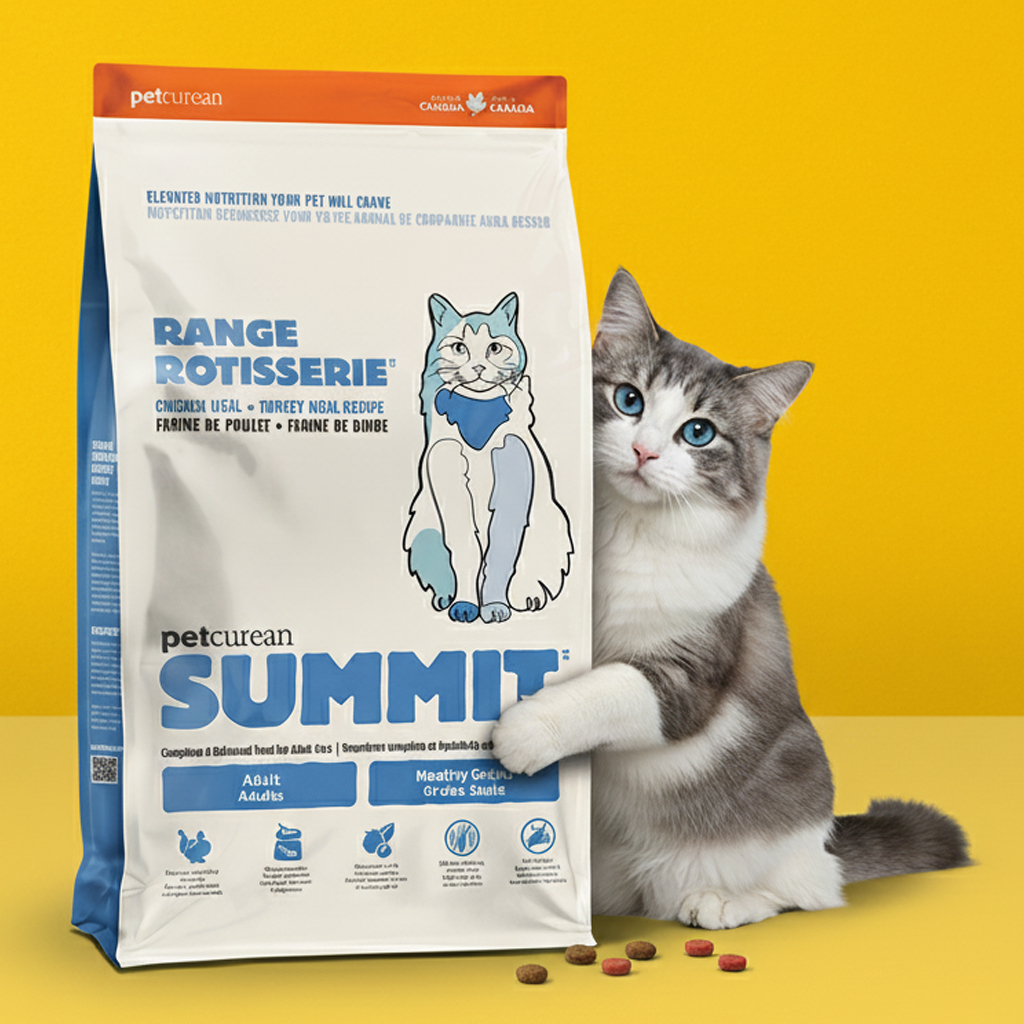 써밋 캣 사료 레시피 고양이 레인지 로티세리 치킨+칠면조, 1.3kg, 1개 - 상품 이미지