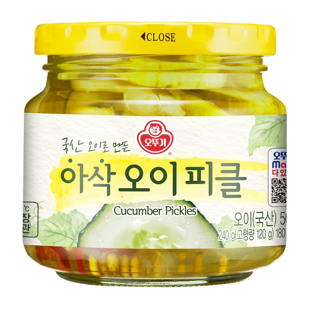 오뚜기 아삭 오이 피클 240g, 1개 - 상품 이미지